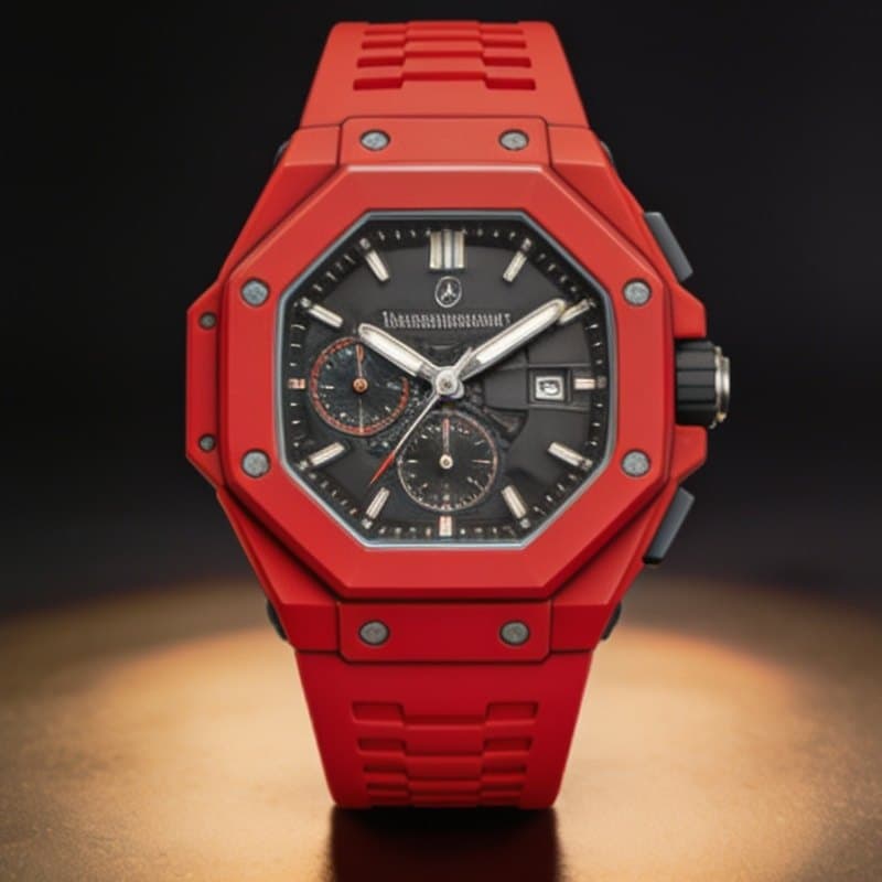 AP x Swatch Otto Rosso